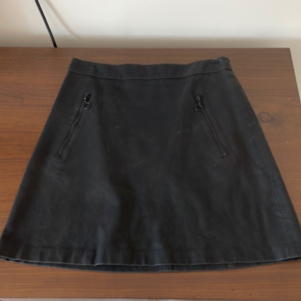 Zara leather skirt, xs